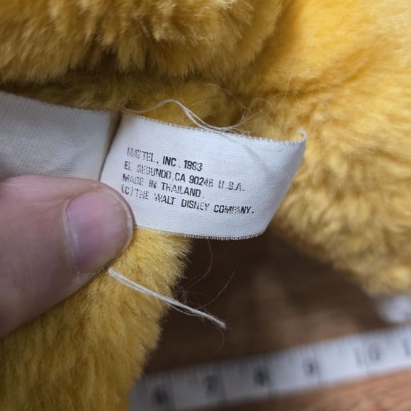 Vintage 1993 Authentic Lion King  Disney Simba Cub Plush 15in